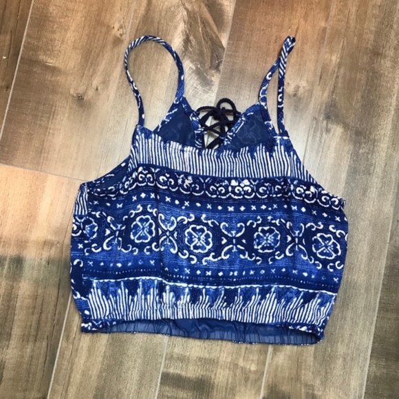 House of Harlow 1960 boho Crop Top  NWT - Picture 4 of 6